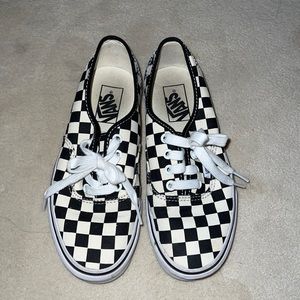 Checkered vans